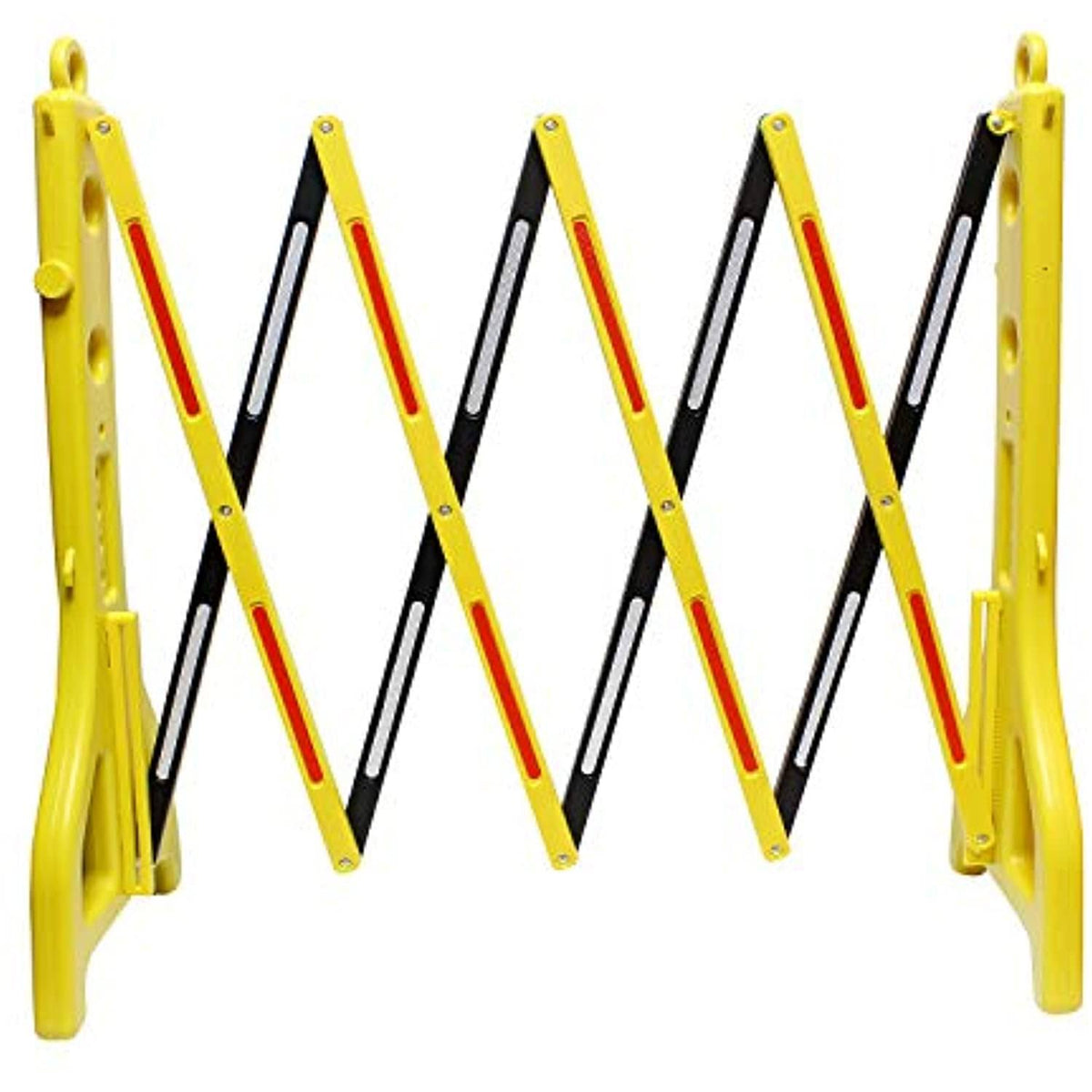 8 ft Portable Folding Barricade with Reflectors B713590