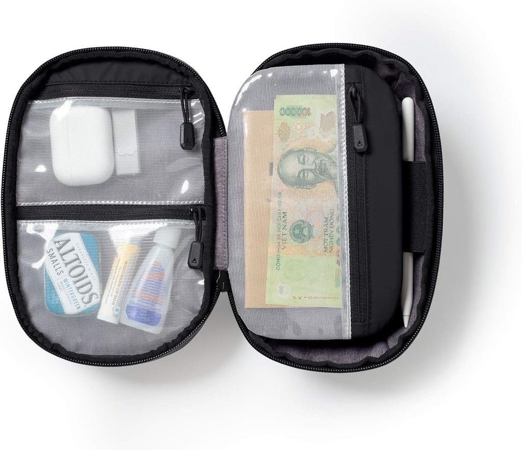 Black Water Resistant Tech Organizer X36283