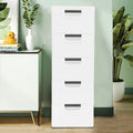 Plastic 5 Drawer Stackable Storage Dresser E44158