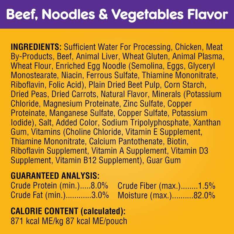 Wet Dog Food Variety Pack Q615
