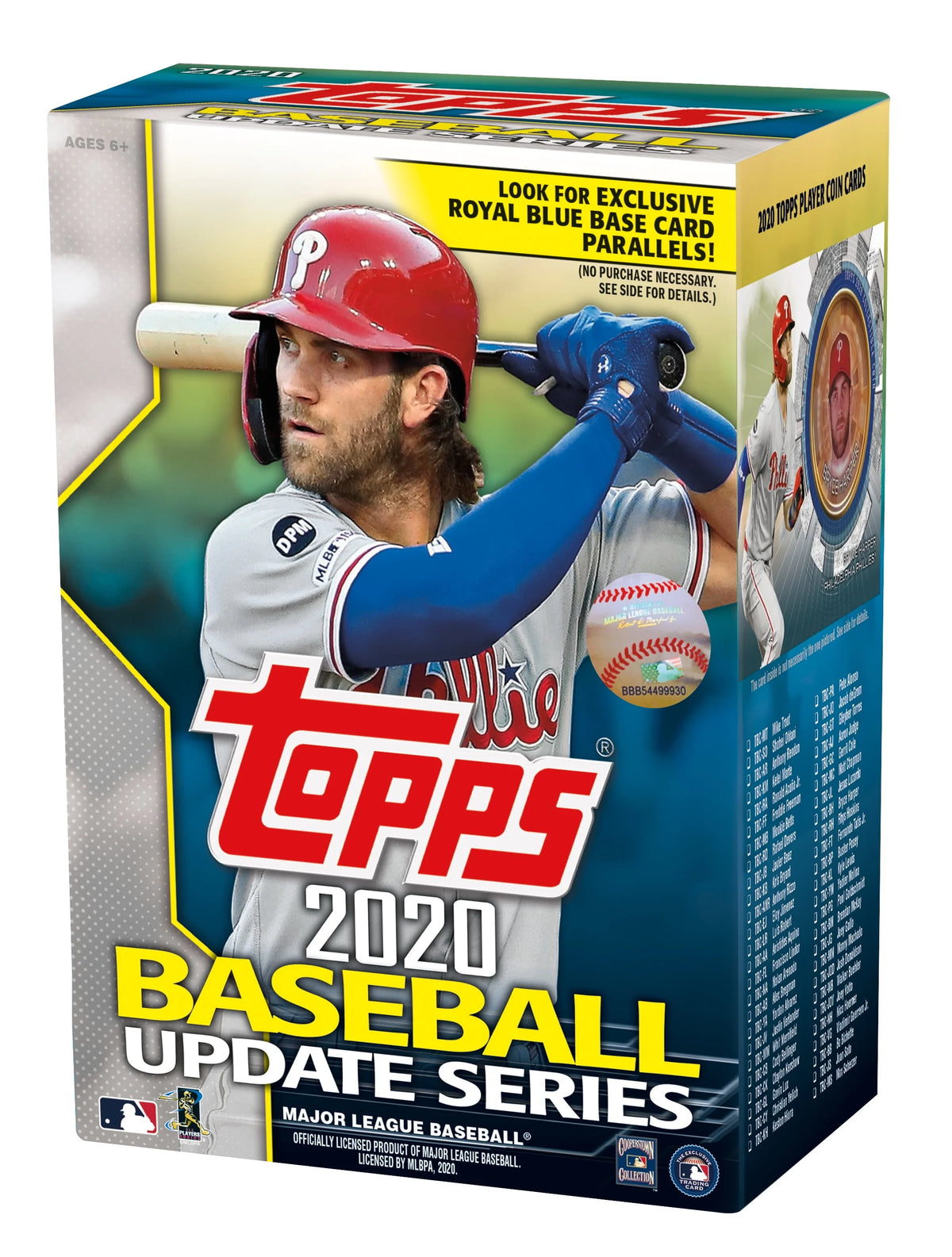 2020 MLB Baseball Trading Cards Blaster Box 98 Cards V3479