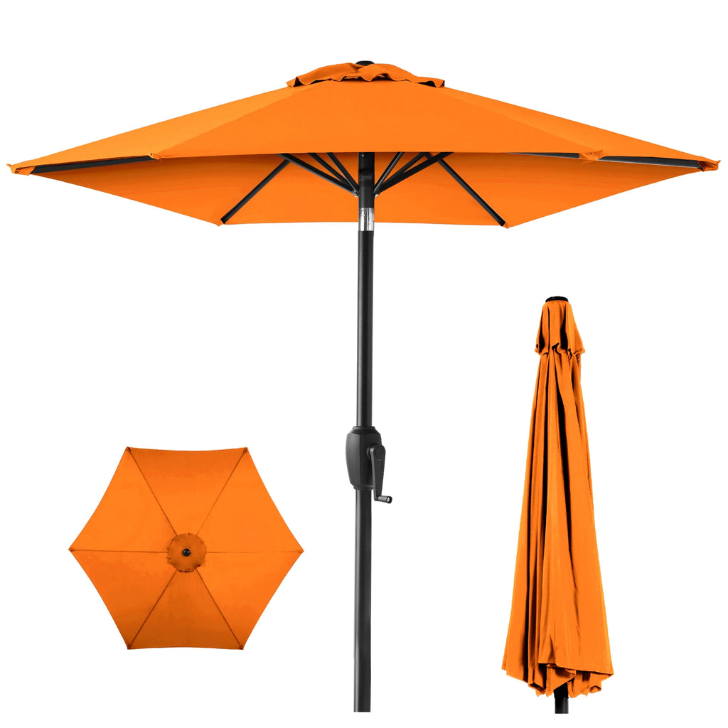 7.5ft Heavy-Duty Outdoor Patio Umbrella U15453
