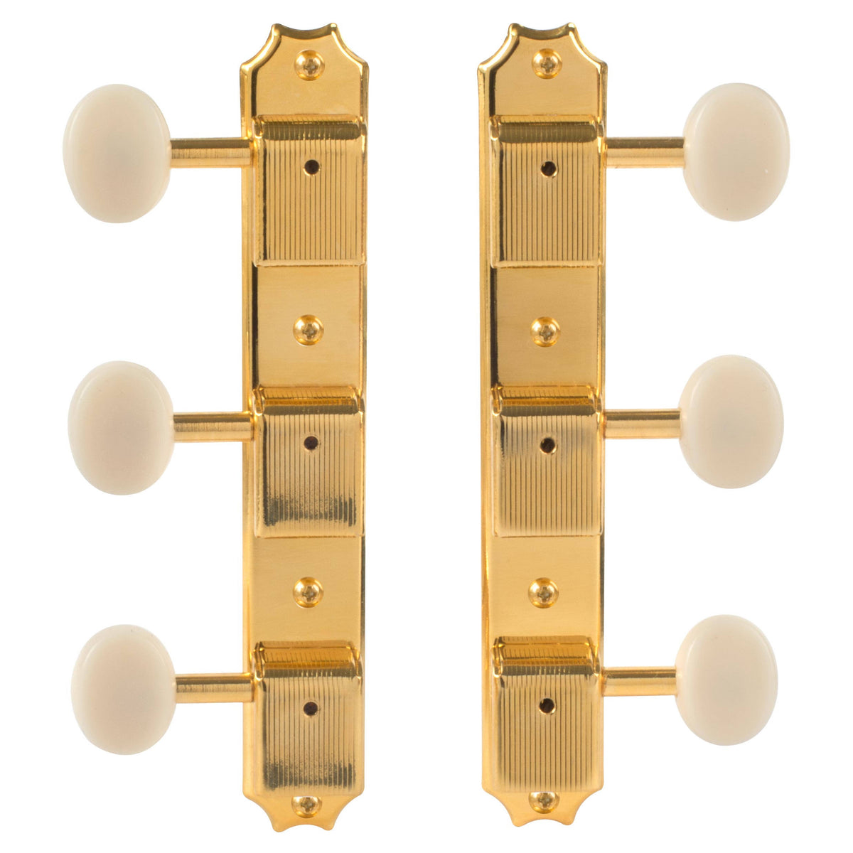 Vintage-Style 3-On-Plate Tuners N56368