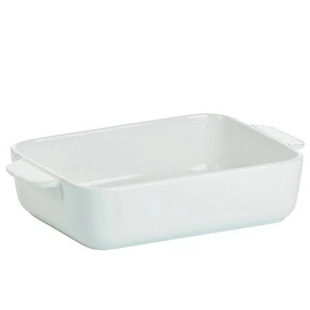 White Casserole Dish Q801