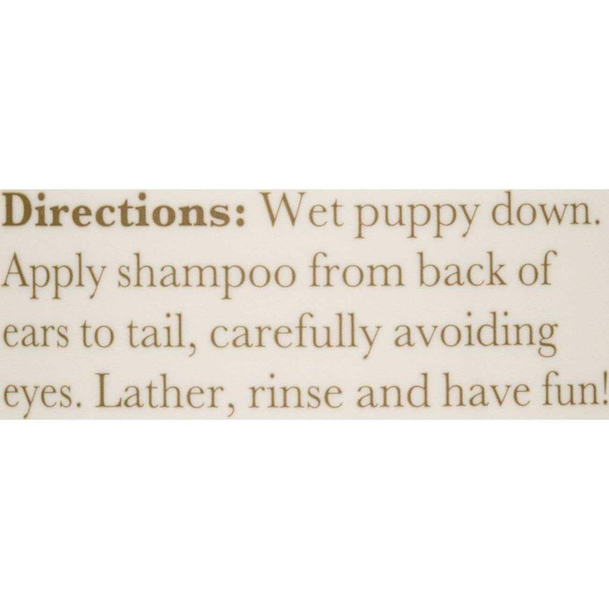 Tearless Shampoo with Buttermilk U4769