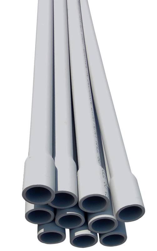 3 in 10 ft Schedule 80 PVC Conduit T5395