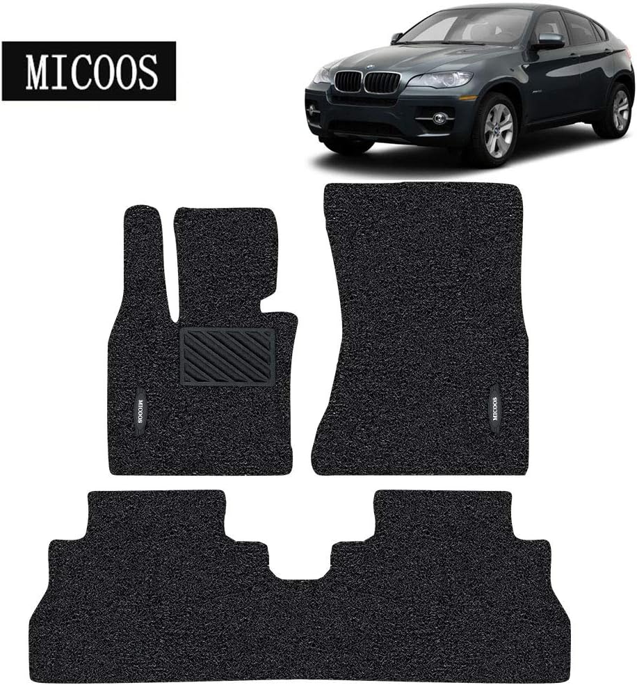 Black All Weather Car Floor Mat Set D61816