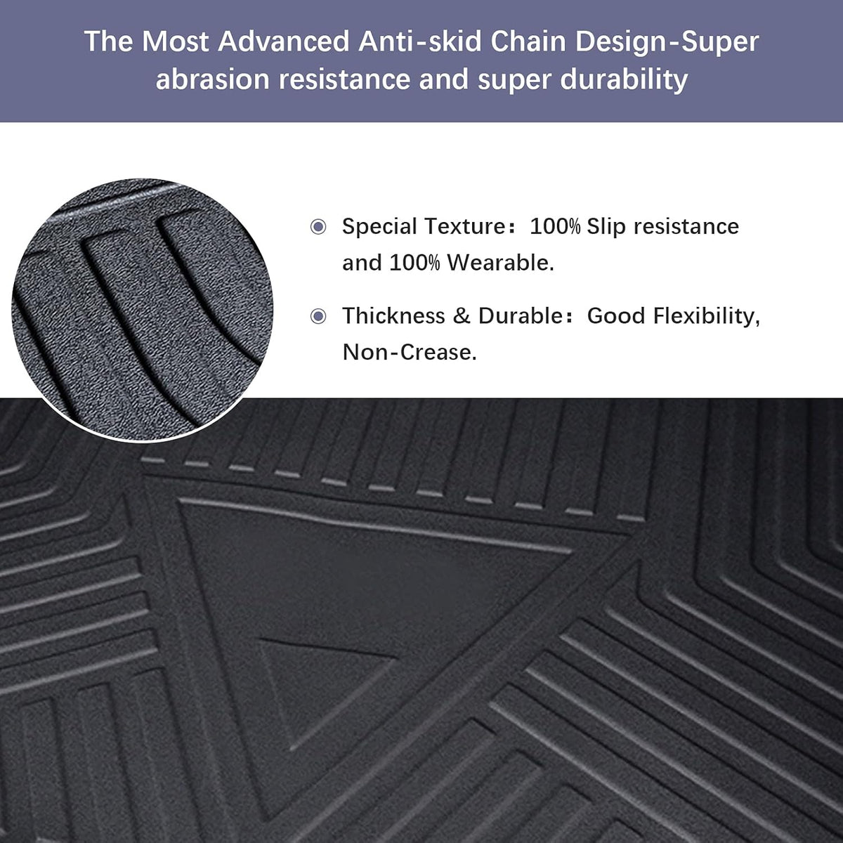 Black TPO All Weather Cargo Liner O6798