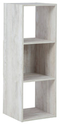 Whitewash Three Cube Organizer T327725