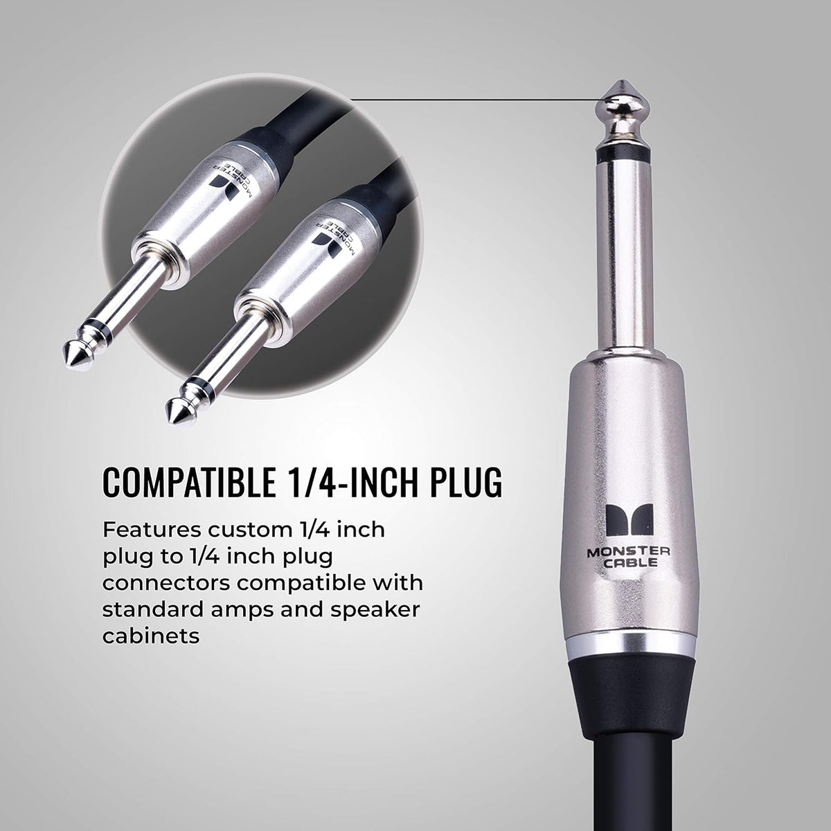 6 ft Straight 1/4 Plugs Speaker Cable P73233
