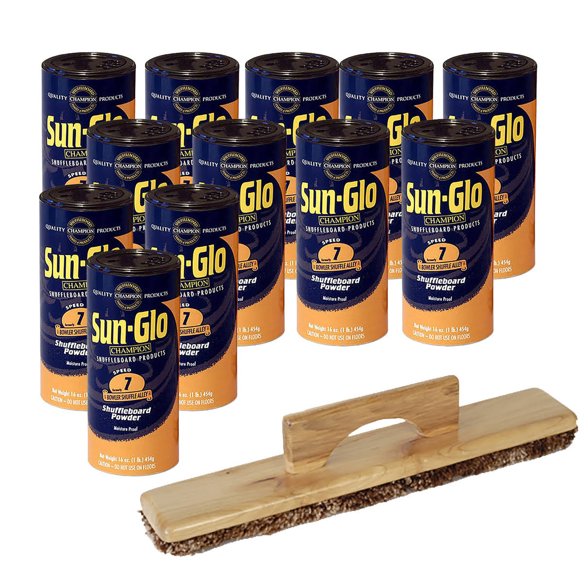 Shuffleboard Wax and Sweep H874230