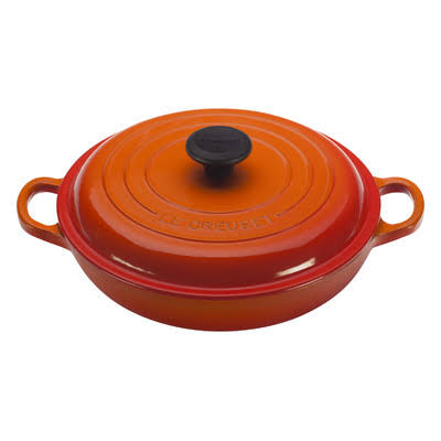 Cast Iron Round Braiser 5 qt V735