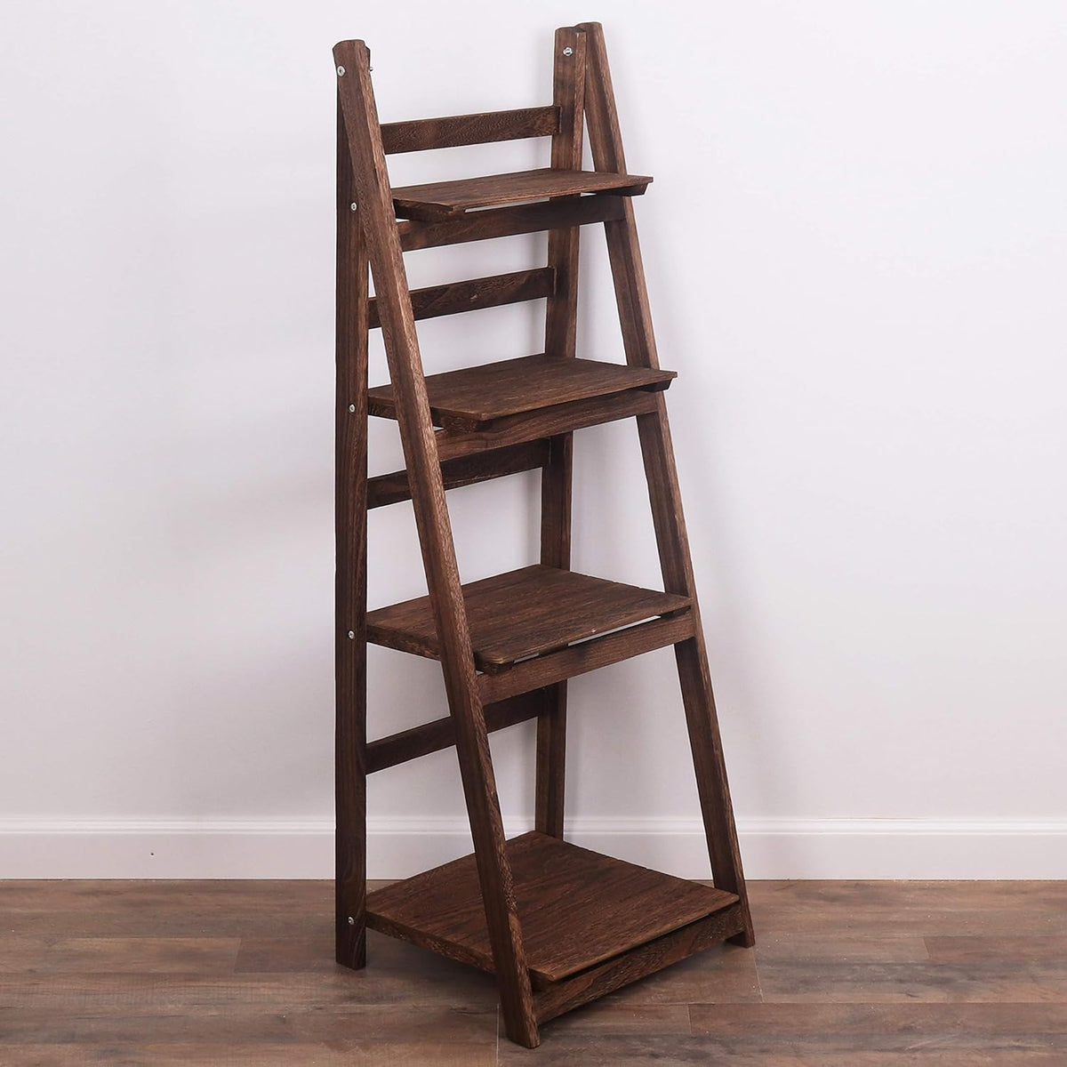 Wooden Ladder Bookshelf Y60343
