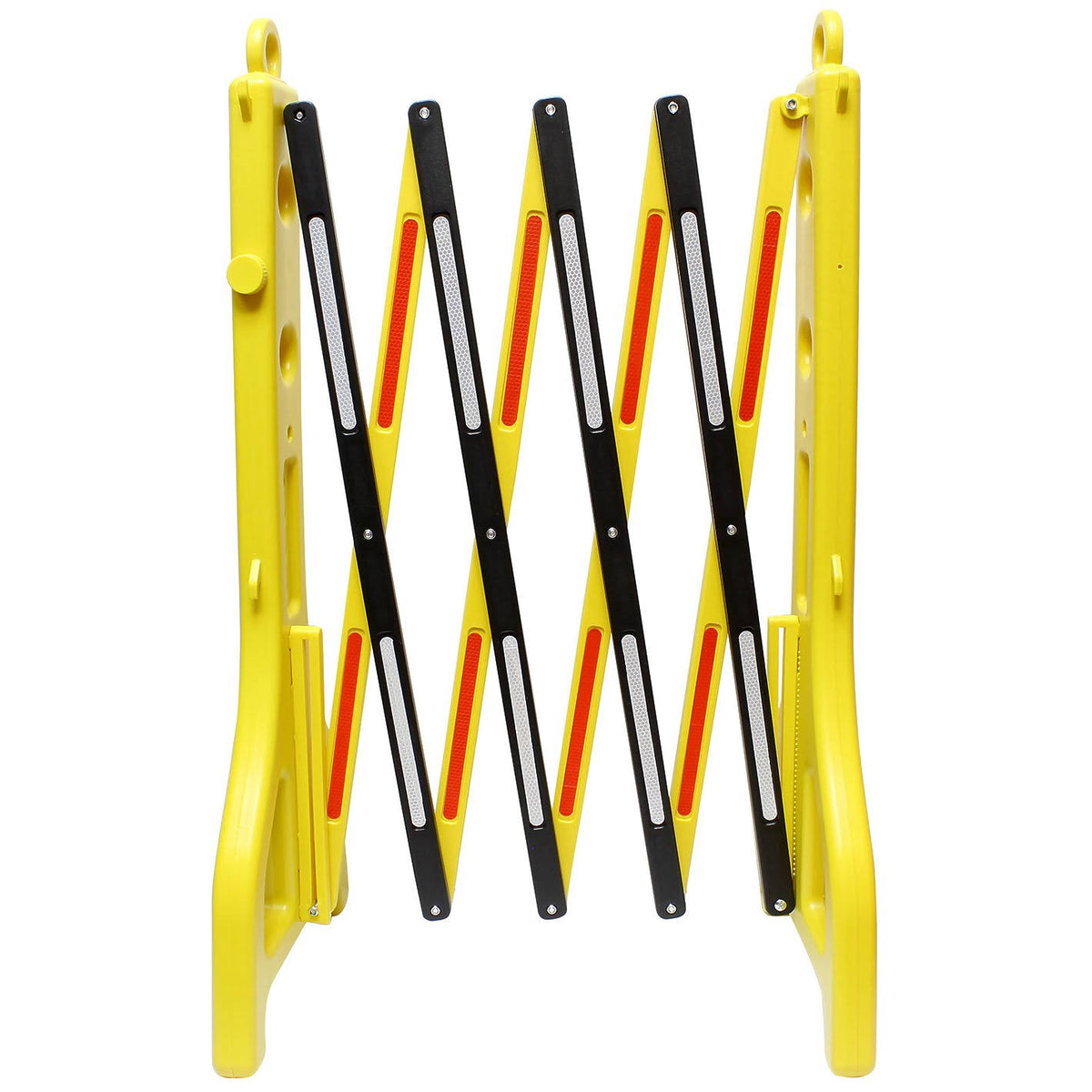 8 ft Portable Folding Barricade with Reflectors B713590
