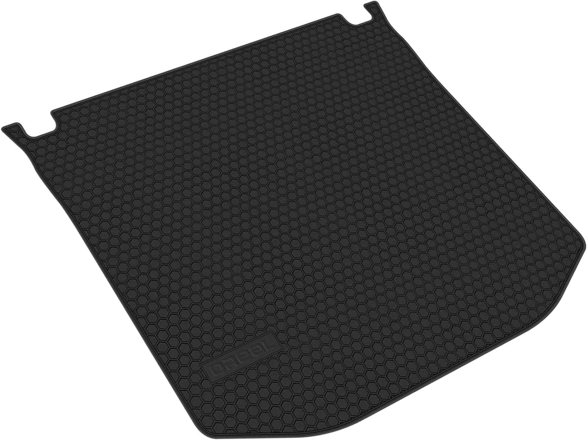 Car Trunk Mat Rear Cargo Liner All Weather Heavy Duty Rubber Full Black Waterproof S9458