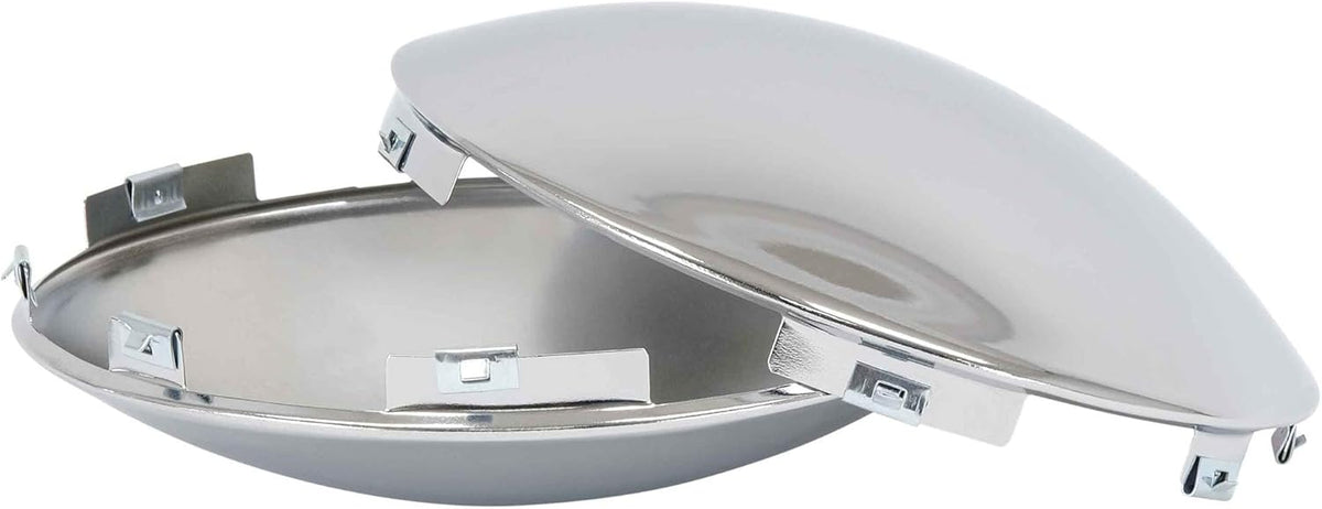 Steel Chrome Hub Caps and Lug Nut Covers D782
