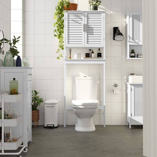White Over-the-Toilet Storage Cabinet Q995001