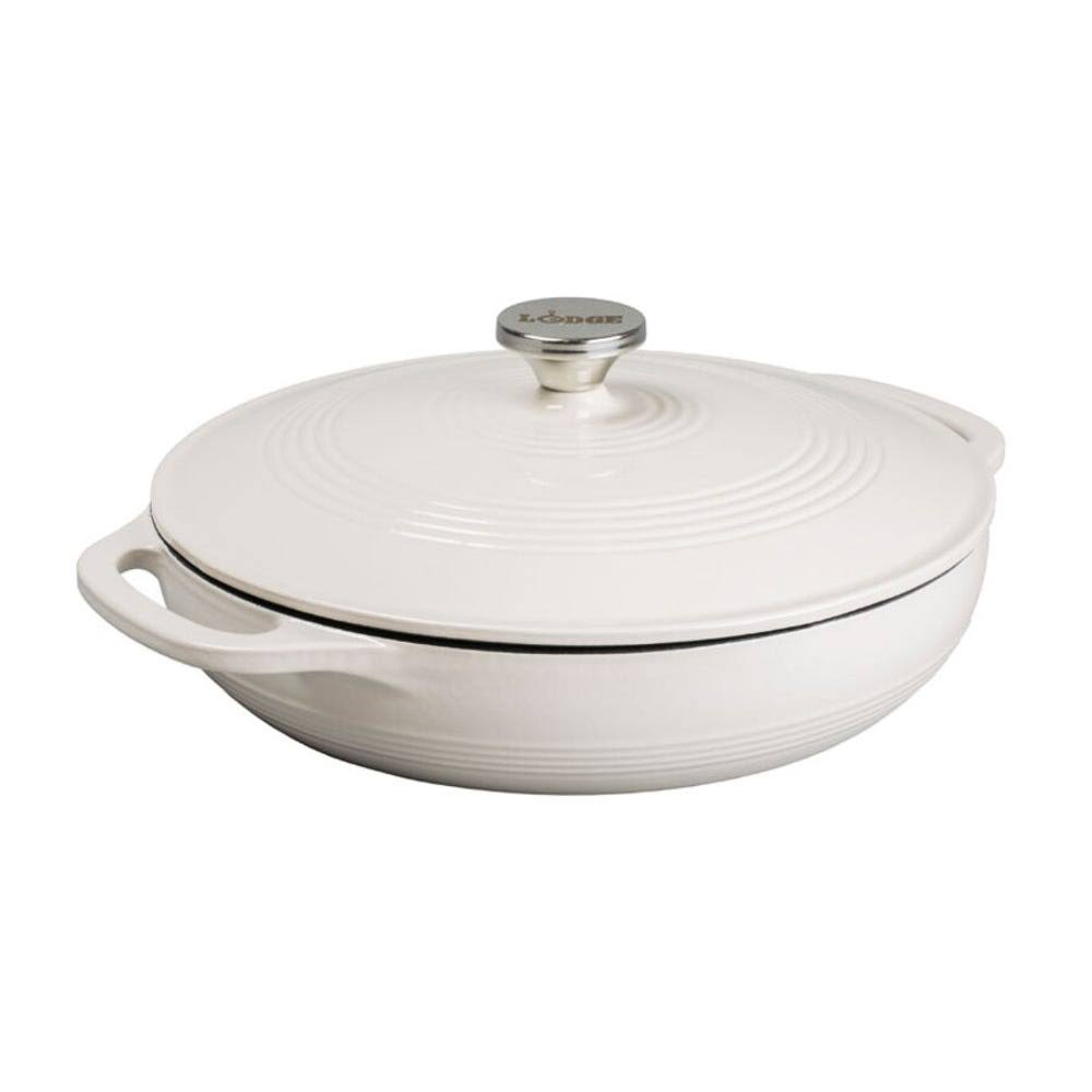Cast Iron Casserole Dish 3.6 qt Red V257