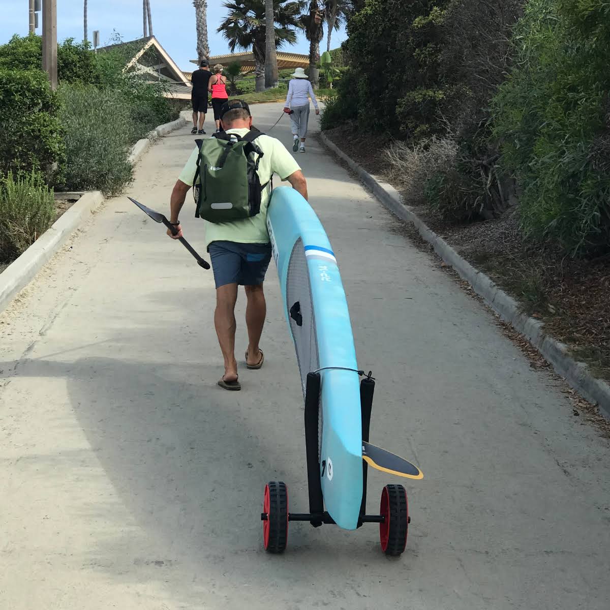 Adjustable Stand Up Paddleboard Cart U785