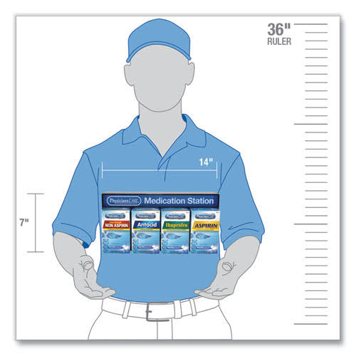 Aspirin Ibuprofen Medication Station R2845