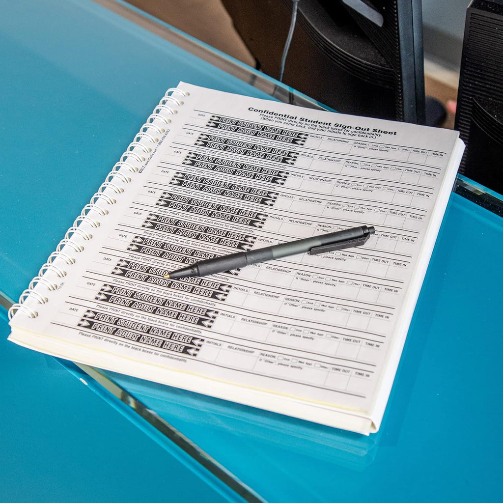 Sign-Out Book 500 Records Carbon Copy Pack of 2 J852