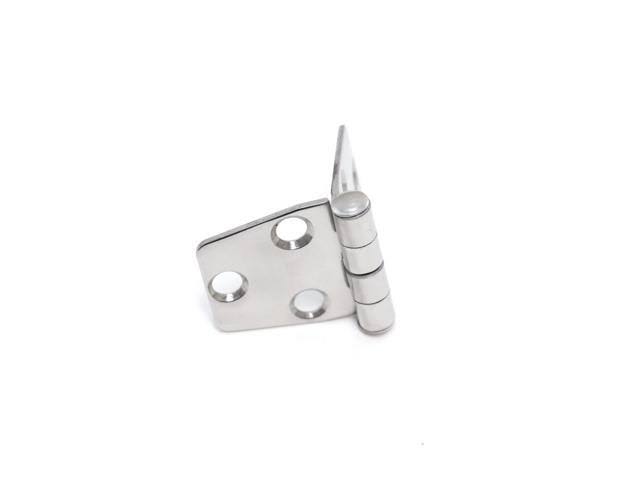 Polished Stainless Steel Marine Grade Door Hinges Set of 10 A1015