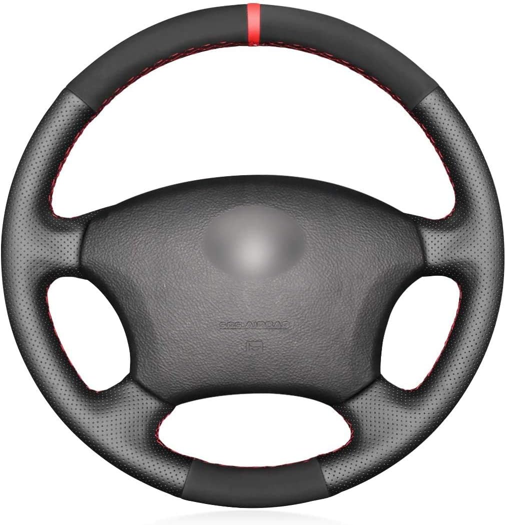 Leather Steering Wheel Cover T93233