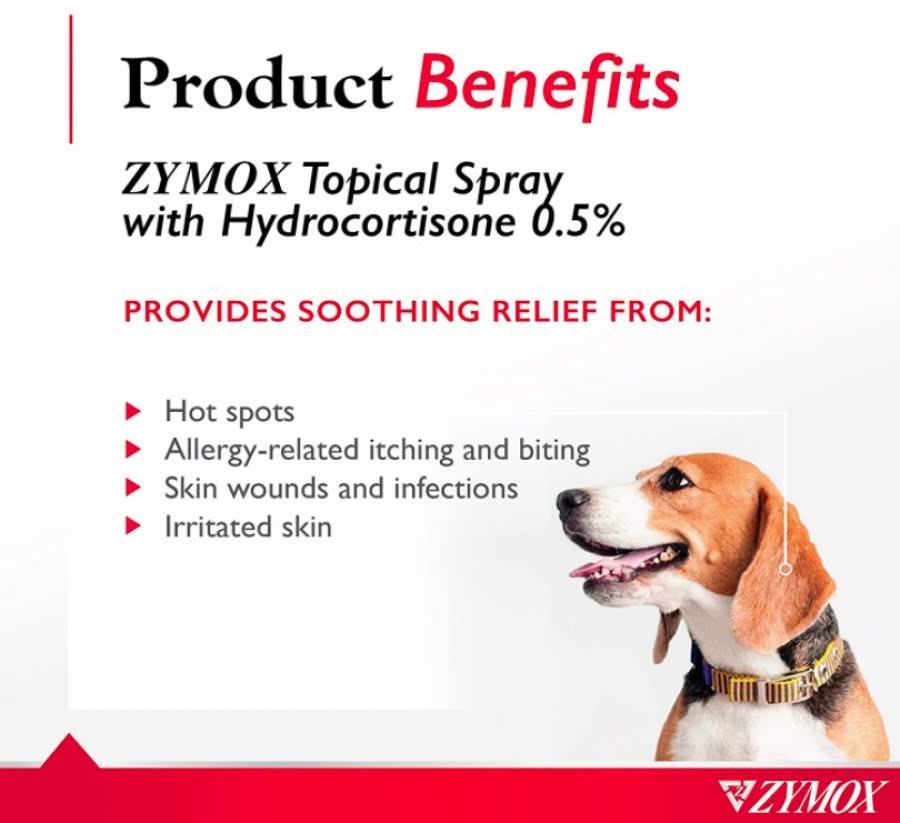 2 oz Hydrocortisone Topical Spray for Dogs F516942