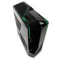 Black and Green ATX Full Tower Computer Case E70967