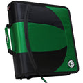 Green 1-1/2 Inches D-Ring Zipper Binder E713