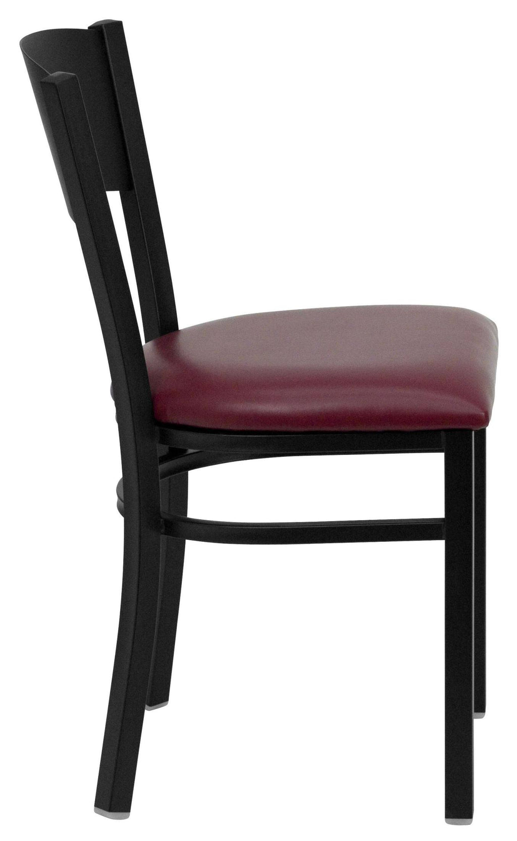 Black Metal Restaurant Chair Q19707