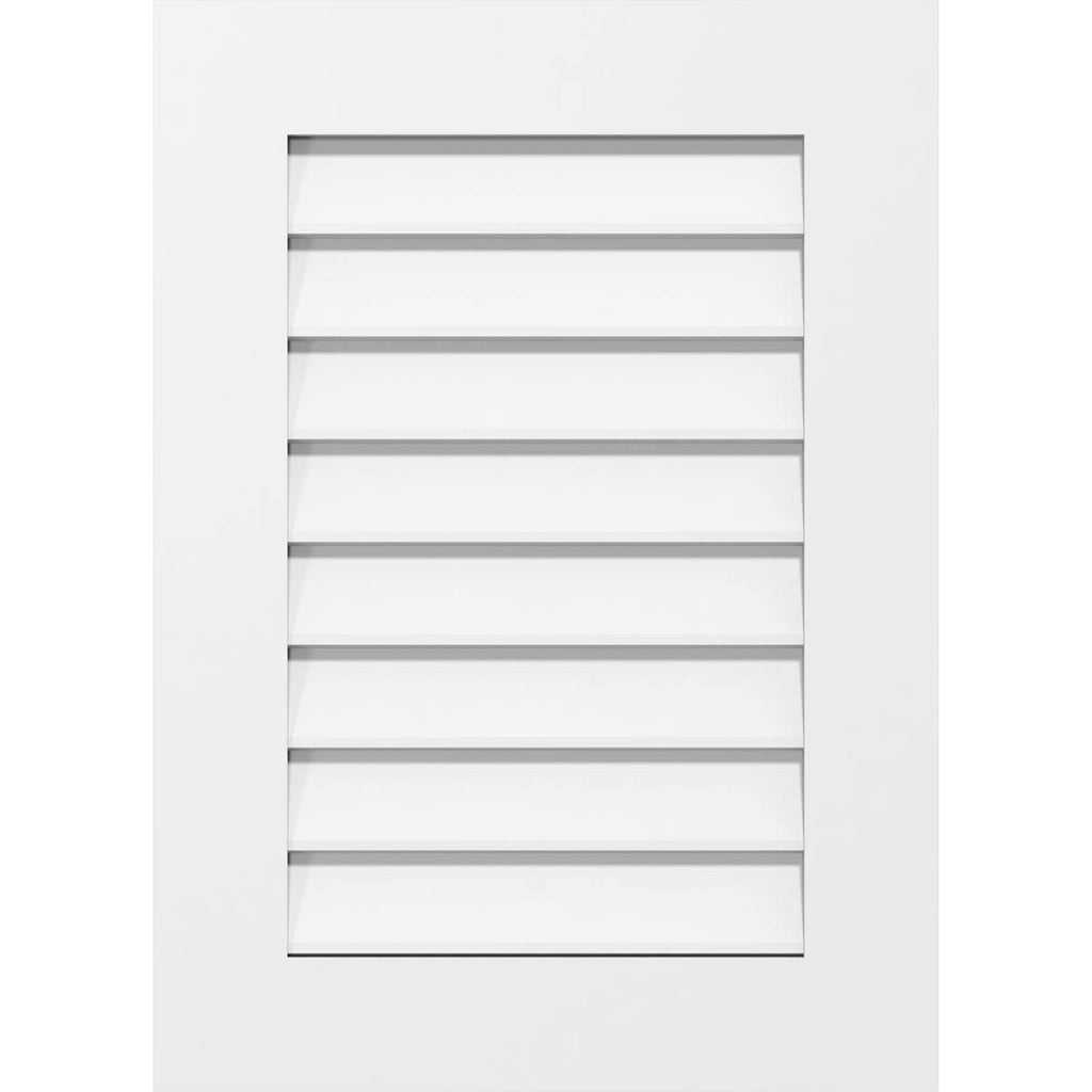 Vertical Surface Mount PVC Gable Vent G650897