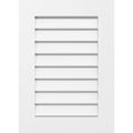 Vertical Surface Mount PVC Gable Vent G650897