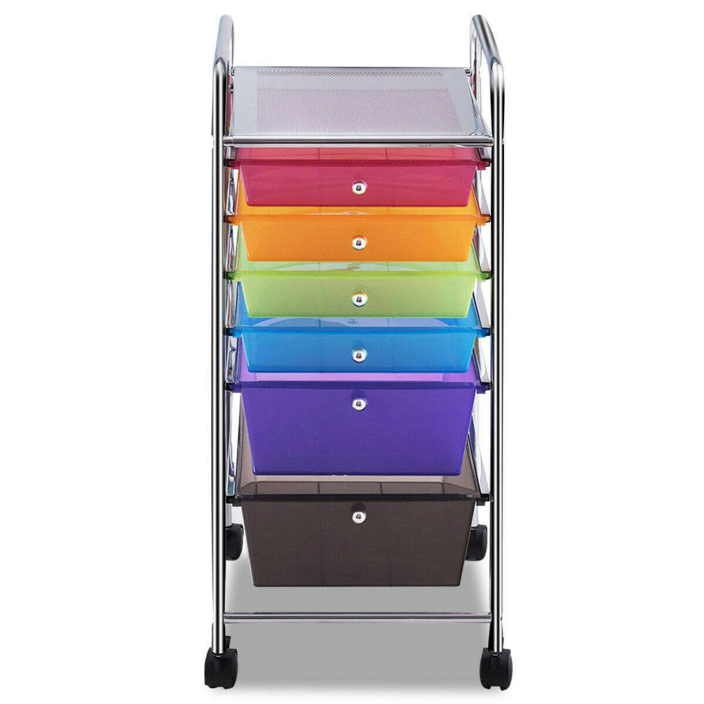 6 Drawers Rolling Storage Cart O7576