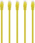 Cat 6 Ethernet Cable 1 ft 50-Pack Yellow S640415