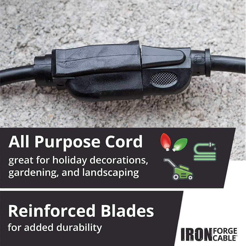 75 Ft Black Outdoor Extension Cord C879425