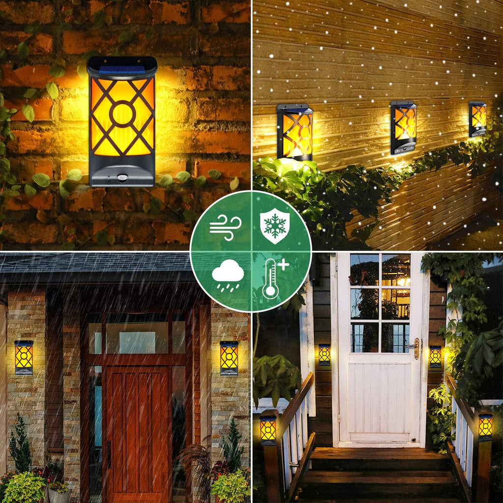Solar Flame Lights Outdoor 6 Pack F5039