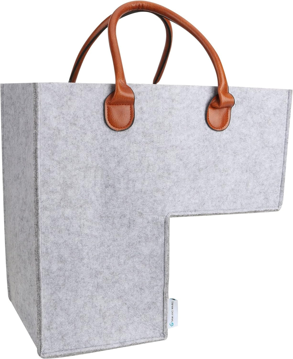 Felt Stair Basket with Handles F65402