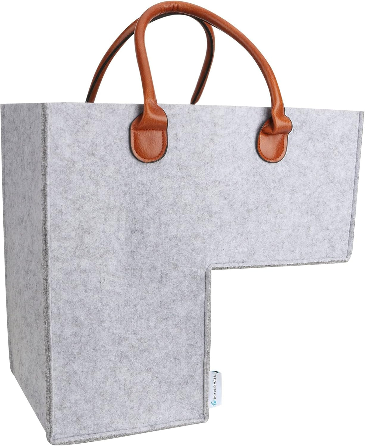 Felt Stair Basket with Handles F65402