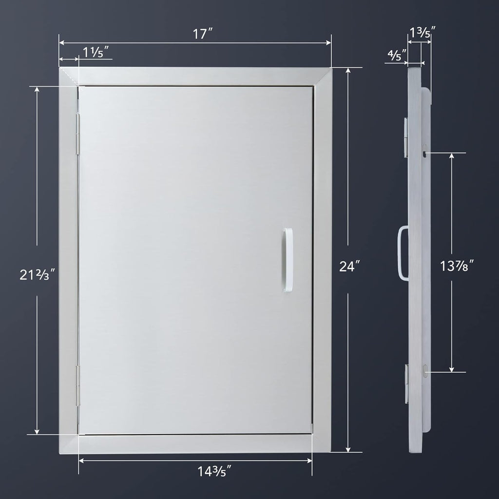 Weatherproof 304 Stainless Steel Single Access Doors H761286