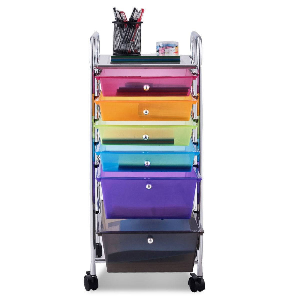 6 Drawers Rolling Storage Cart O7576