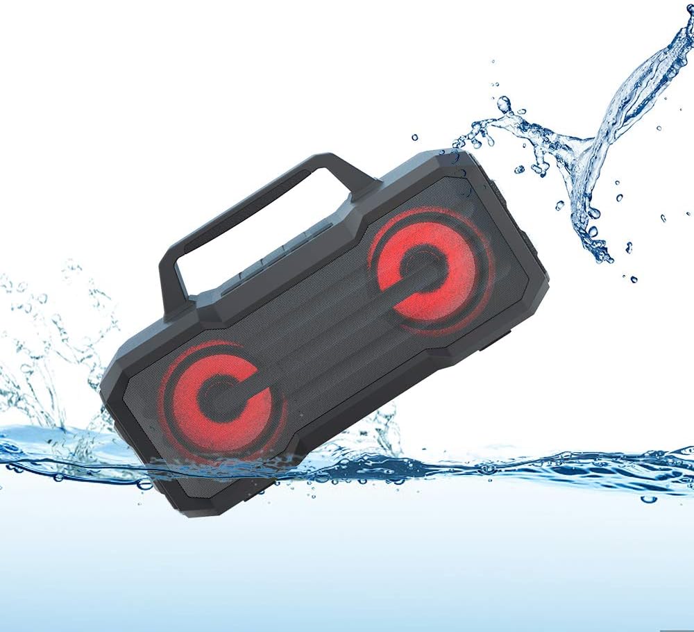IPX6 Waterproof Portable Wireless Speaker with Microphone V5879