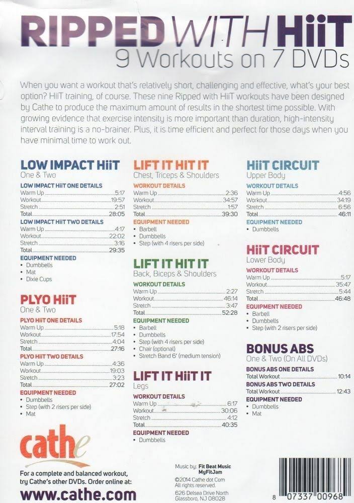 HIIT Bundle Set A491139