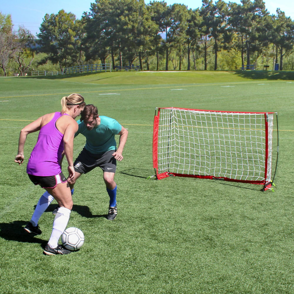 6 Ft Soccer Goal with Cones and Carrying Case D986