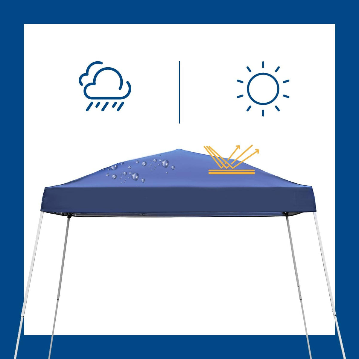 8x8 FT Pop up Canopy Tent W611