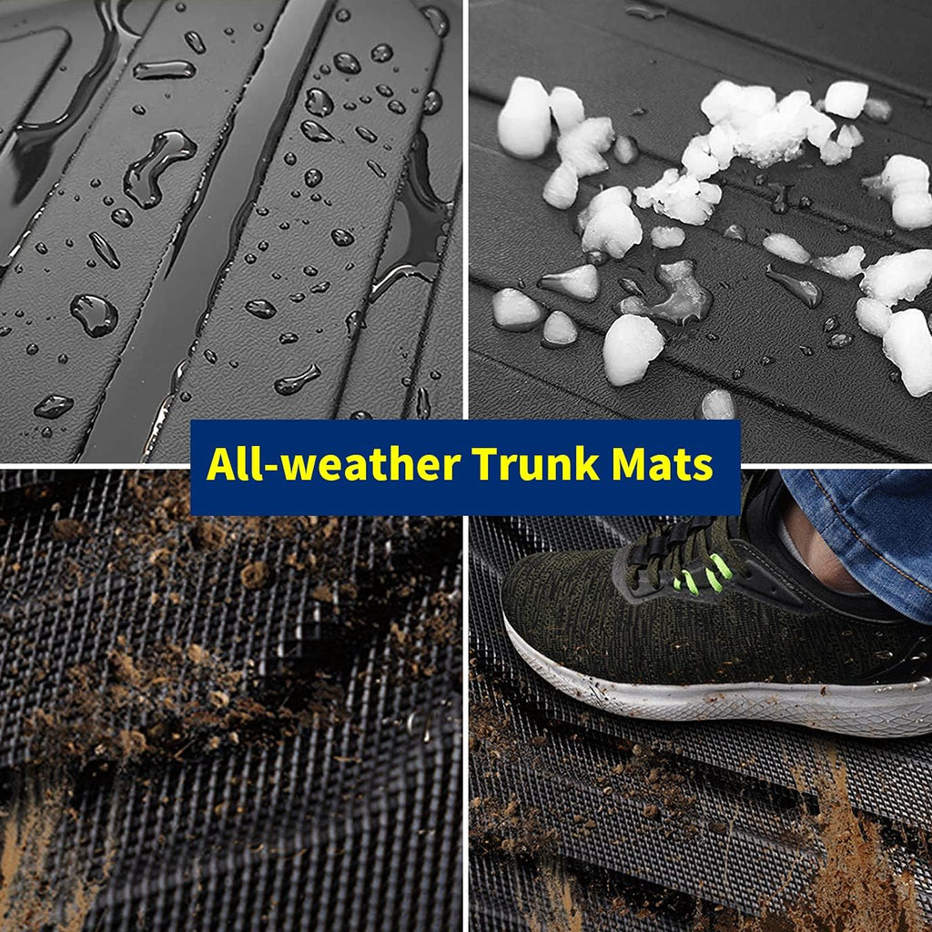 Black Trunk Mat Cargo Liner Floor Cover Z357