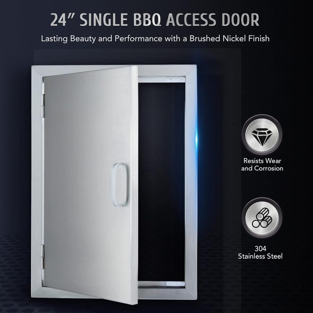 Weatherproof 304 Stainless Steel Single Access Doors H761286