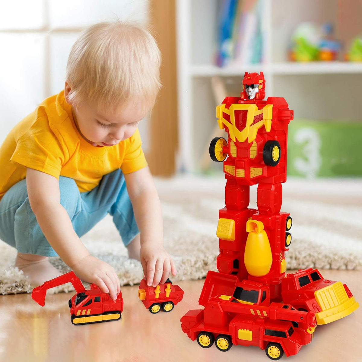 Pull Back Construction Toy Set I46605