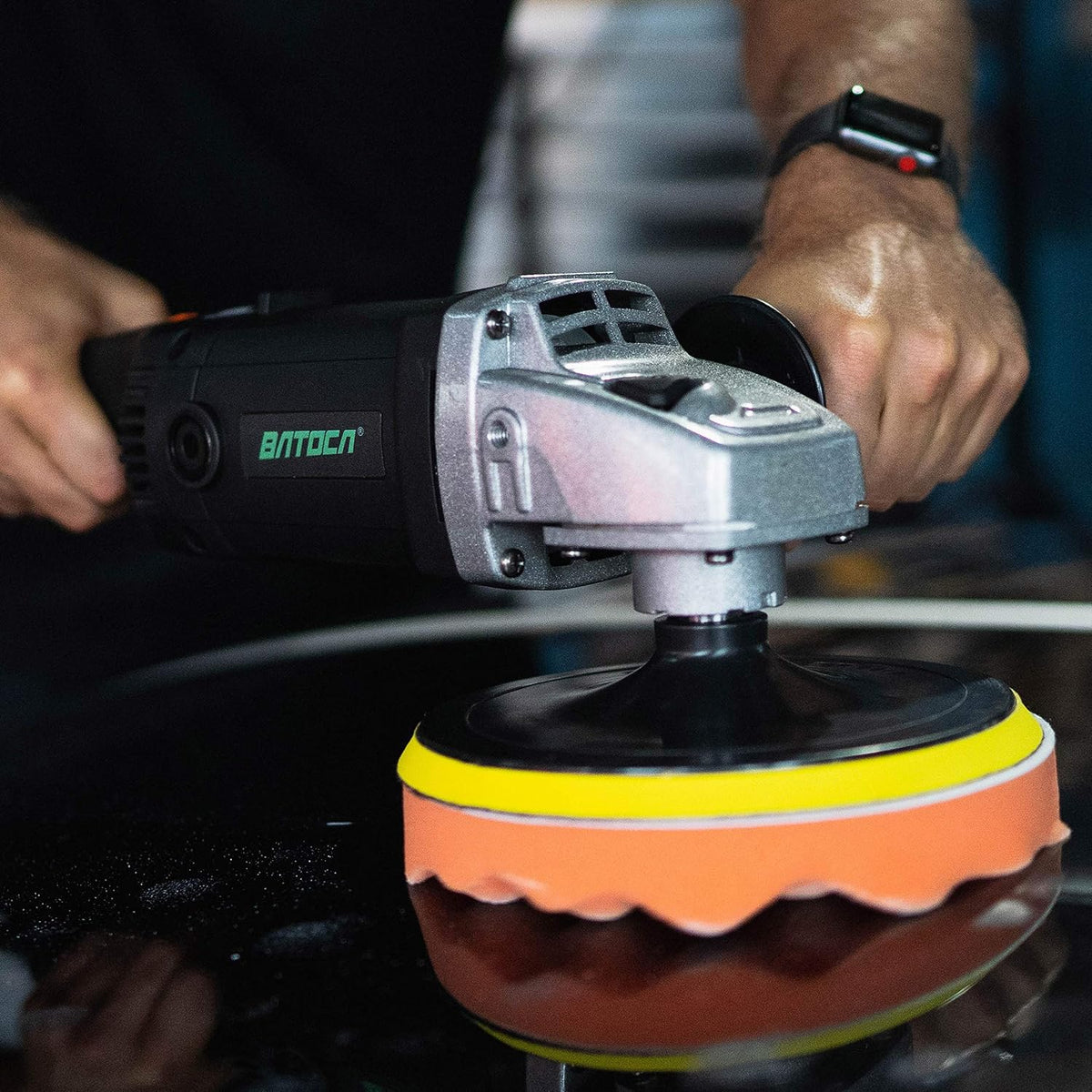 7 Inch 1200W Variable Speed Rotary Car Polisher S677735