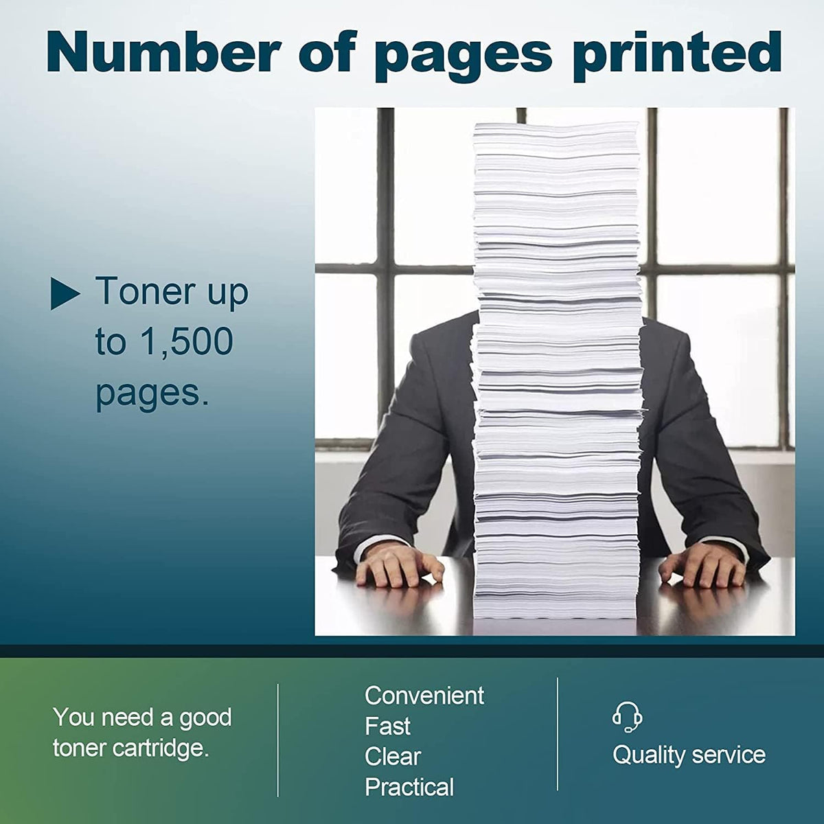 2 Pack Black Toner Cartridge G15893